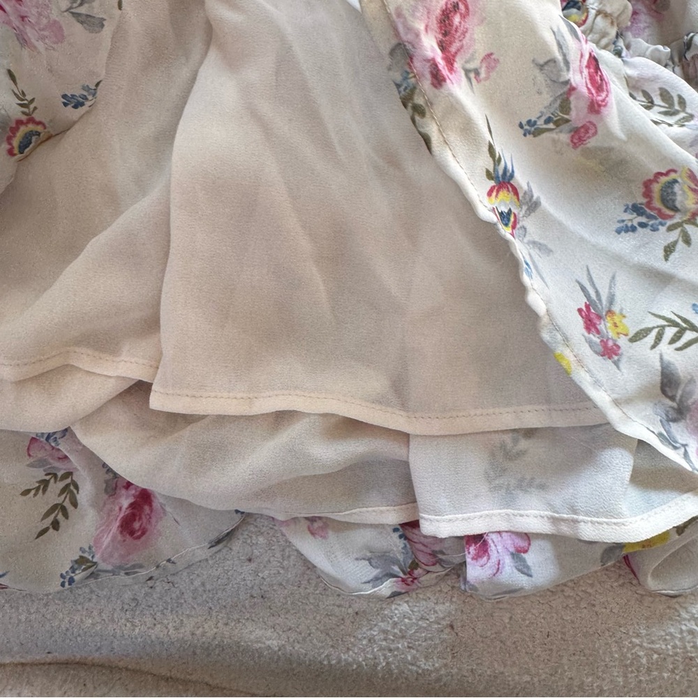 Anthropologie Current Air print floral mini - Picture 5 of 8